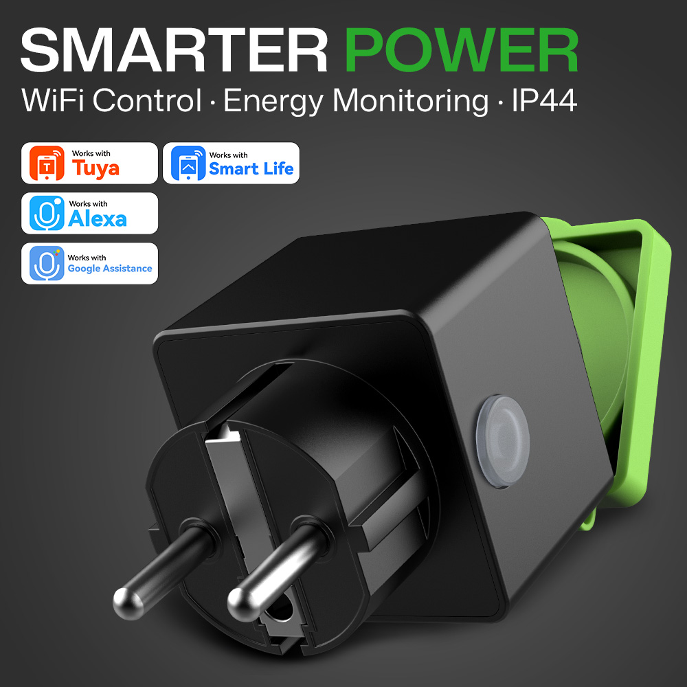 Smart Socket With Timer Countdown - ปลั๊กไฟอัจฉริยะ HIMOJO WiFi สำหรับ Tuya Smart
