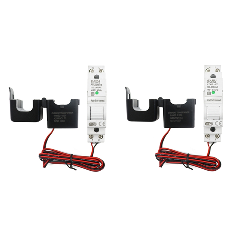 Energy Meter Din Rail Wifi - Tuya สมาร์ท WIFI ไฟฟ้า kWh เมตร