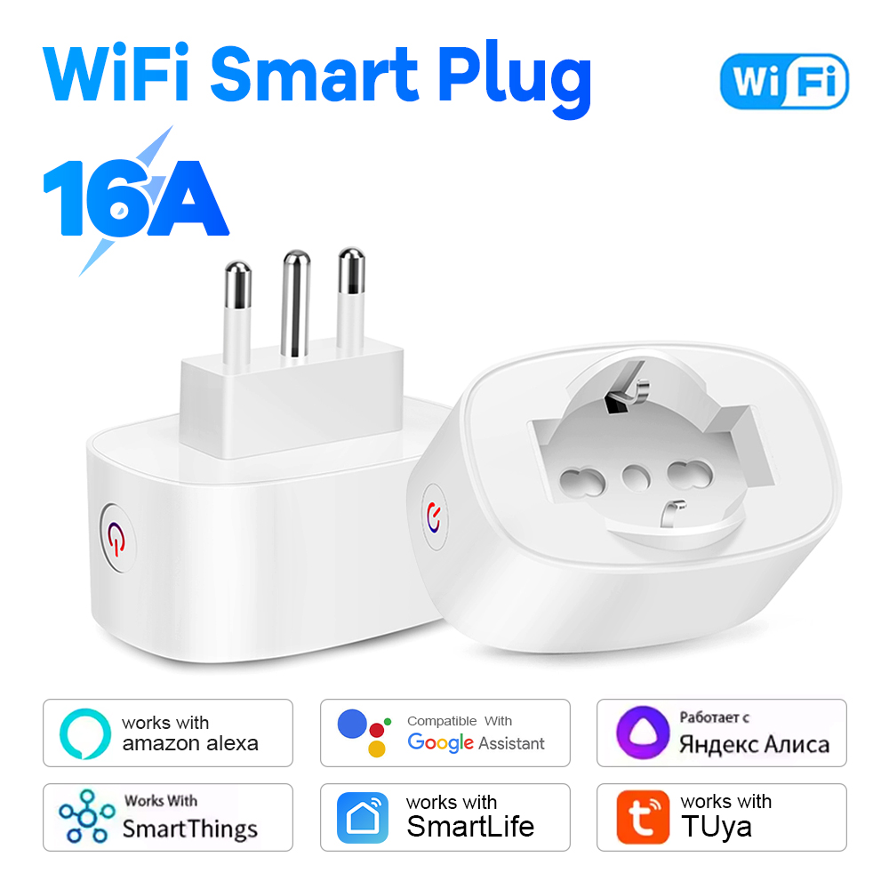 Smart Socket With Timer Countdown - สมาร์ท WiFi ซ็อกเก็ต BSD60 อิตาเลี่ยนชิลีปลั๊ก EU