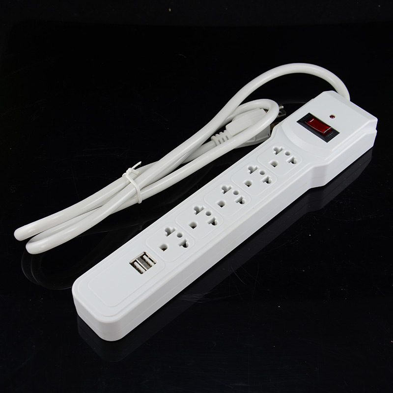 Smart Plug Surge Protector - สมาร์ท 3 USB Power Strip SOCKET