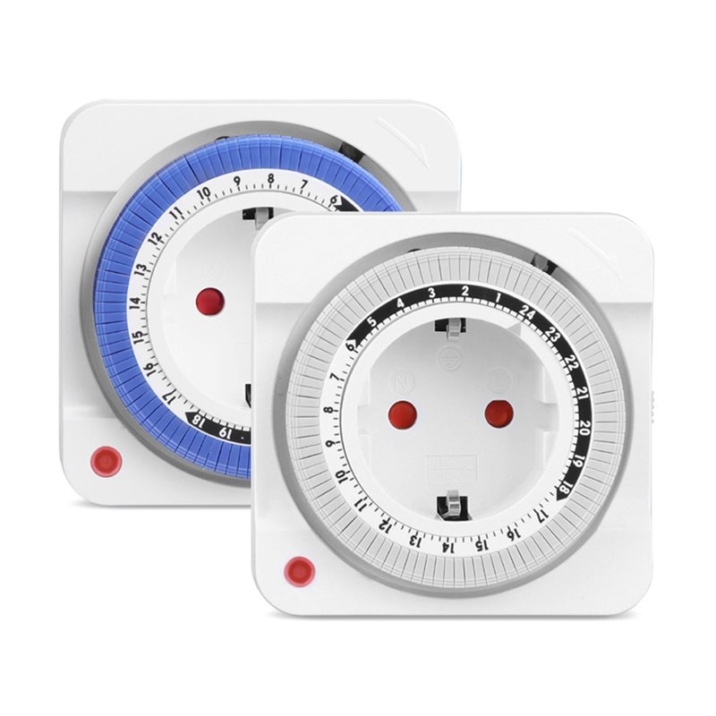 Smart Socket With Timer Countdown - SYW-24 ตัวตั้งเวลาเปิด-ปิดอัตโนมัติ ตั้งเวลาเปิด-ปิดรายวัน ตัวตั้งเวลาแบบเสียบปลั๊ก ซ็อกเก็ตสวิตช์นับถอยหลังอัจฉริยะ พร้อมระบบวนซ้ำ
