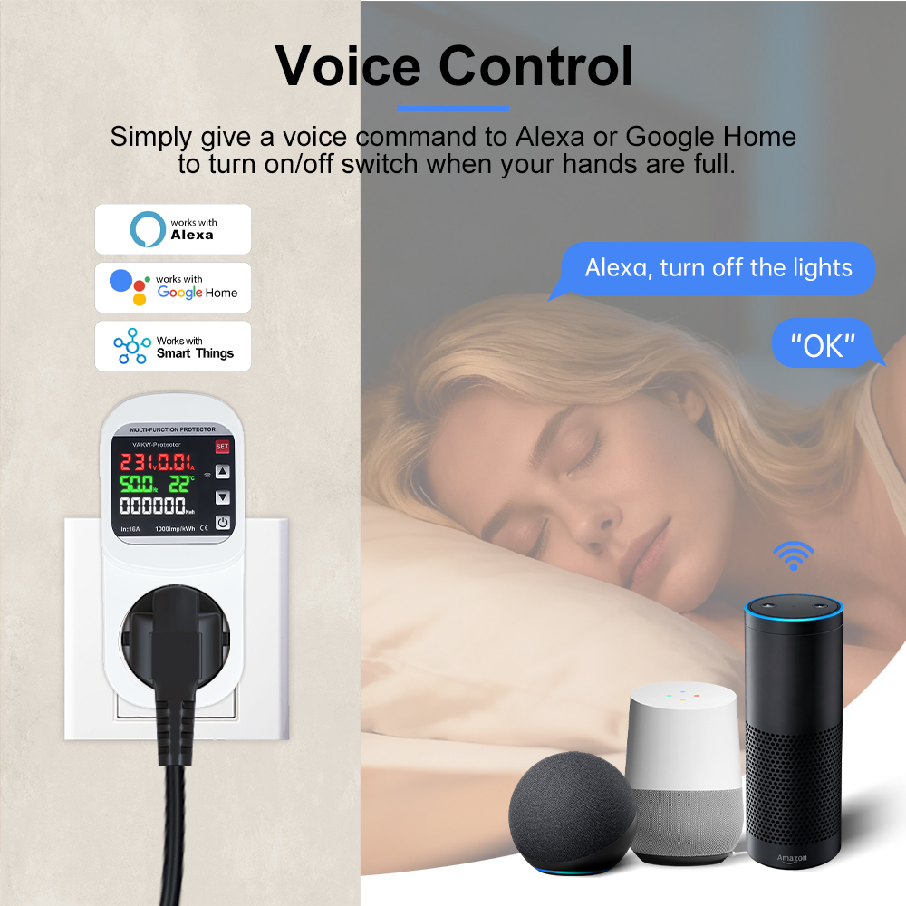 ปลั๊กอัจฉริยะ MANHOT ปรับแรงดั - Smart Plug Surge Protector บทวิจารณ์และราคา