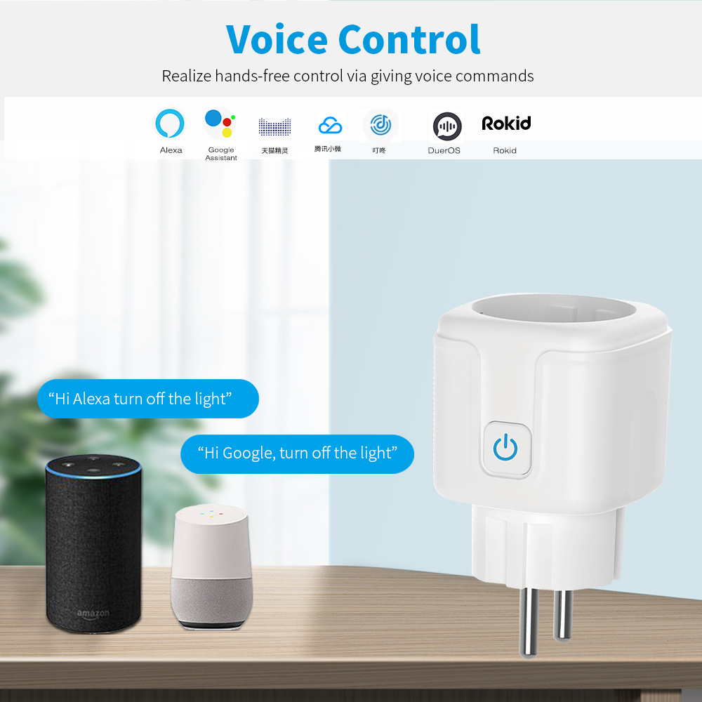 ใช้งานร่วมกับปลั๊กอัจฉริยะ TUY - Smart Plug Energy Monitoring Wifi บทวิจารณ์และราคา