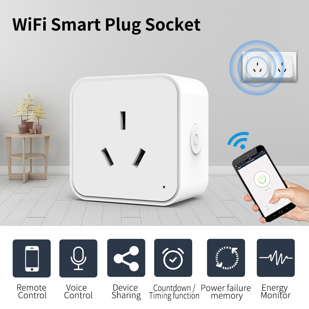 ทูย่า ไวไฟสมาร์ทซ็อกเก็ต AU 16 - Smart Plug Zigbee 16A บทวิจารณ์และราคา