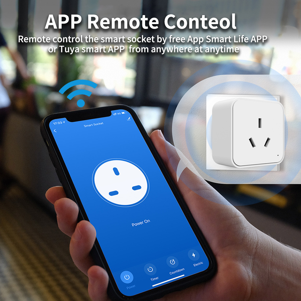 ทูย่า ไวไฟสมาร์ทซ็อกเก็ต AU 16 - Smart Plug Zigbee 16A บทวิจารณ์และราคา