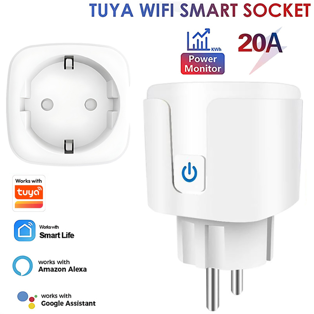 ใช้งานร่วมกับแอป Tuya Smart Li - Smart Plug Energy Monitoring Wifi บทวิจารณ์และราคา