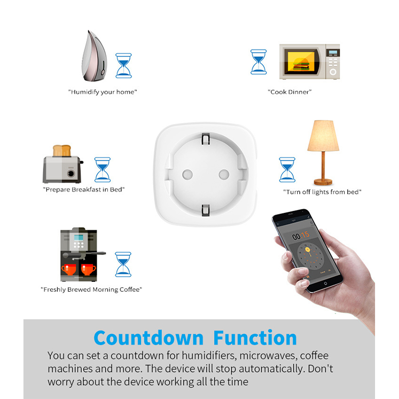 ใช้งานร่วมกับแอป Tuya Smart Li - Smart Plug Energy Monitoring Wifi บทวิจารณ์และราคา