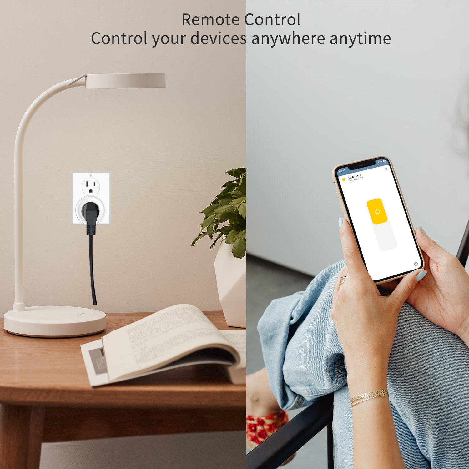 ปลั๊กอัจฉริยะ HomeKit US แบบกล - Smart Plug Energy Monitoring Wifi บทวิจารณ์และราคา