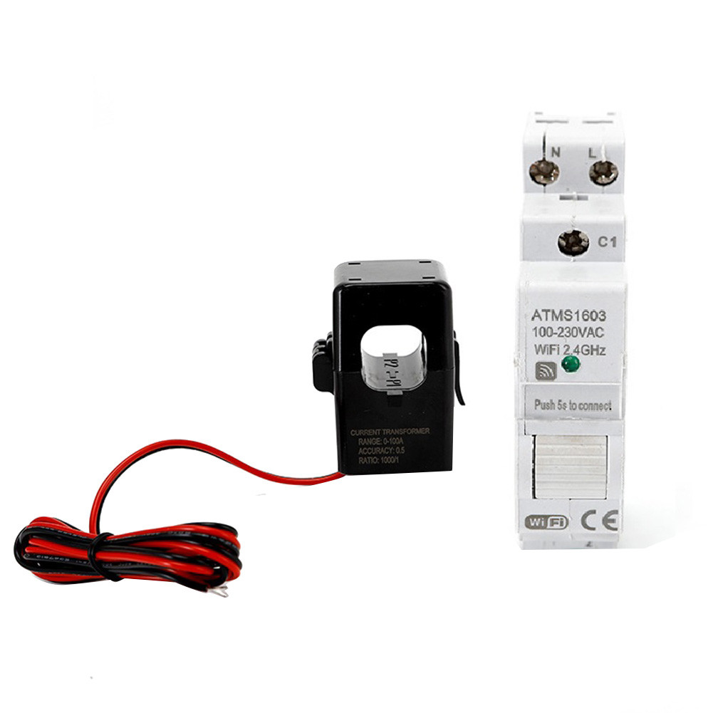 A72Z 1 ชิ้น ATMS1603 Tuya เครื - Energy Meter Din Rail Wifi บทวิจารณ์และราคา