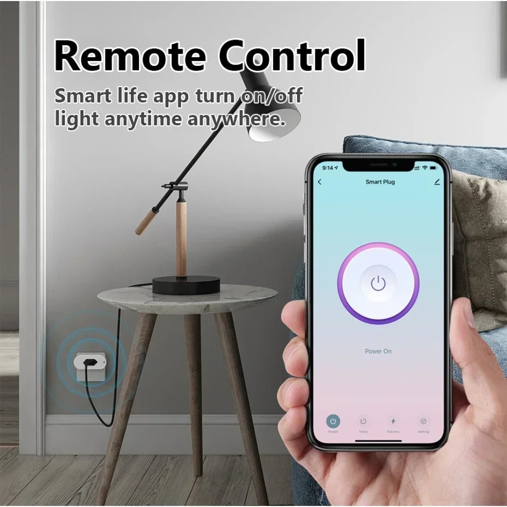 UNKAS ใช้งานร่วมกับปลั๊ก Tuya  - Smart Plug Energy Monitoring Wifi บทวิจารณ์และราคา