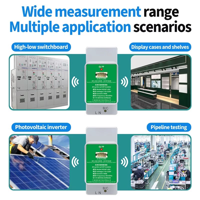 มิเตอร์วัดพลังงานไฟฟ้า Tasmota - Energy Meter Din Rail Wifi บทวิจารณ์และราคา