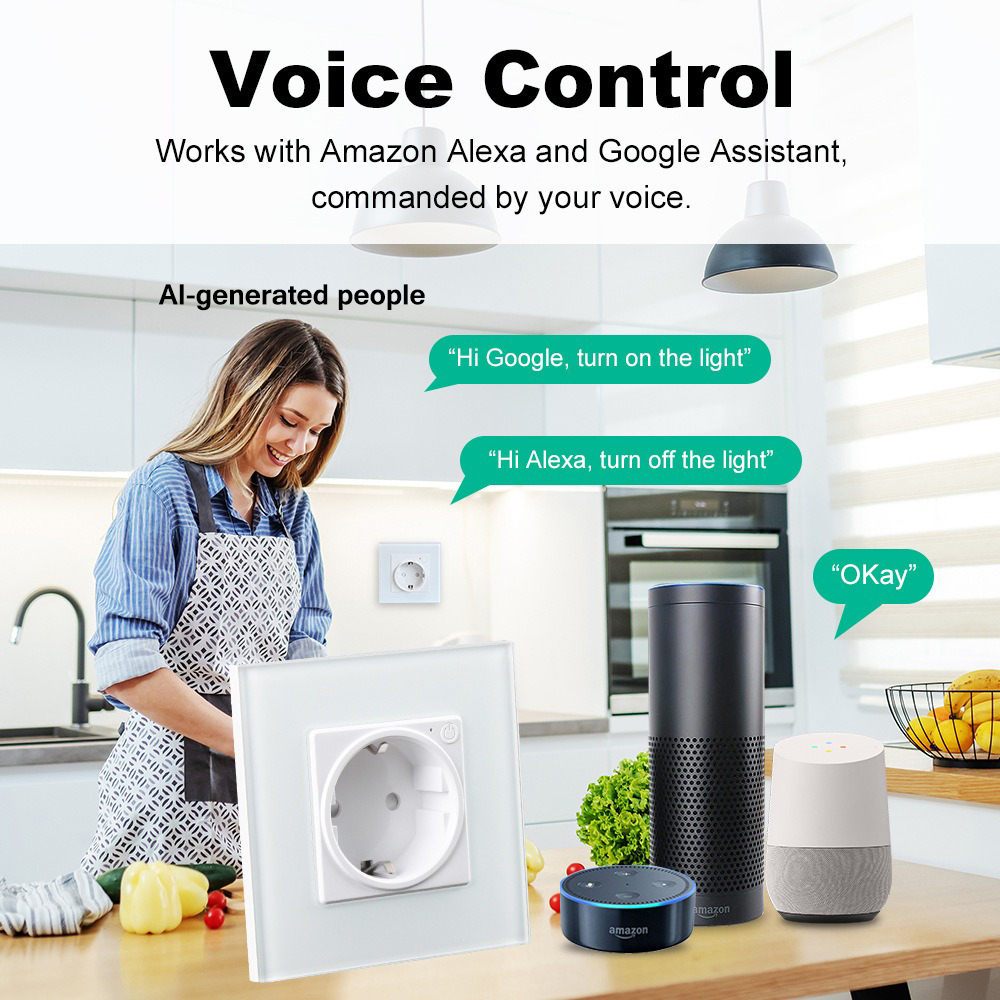 เต้ารับติดผนังอัจฉริยะ WiFi 16 - Smart Socket 16A Tuya App บทวิจารณ์และราคา