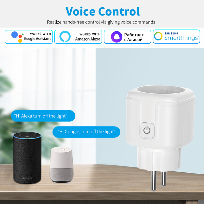 ทูย่า ไวไฟสมาร์ทซ็อกเก็ตพร้อมก - Smart Socket 16A Tuya App บทวิจารณ์และราคา