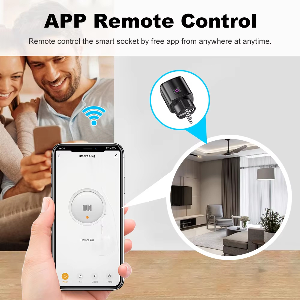 ปลั๊กอัจฉริยะ ซ็อกเก็ตอัจฉริยะ - Smart Plug Energy Monitoring Wifi บทวิจารณ์และราคา