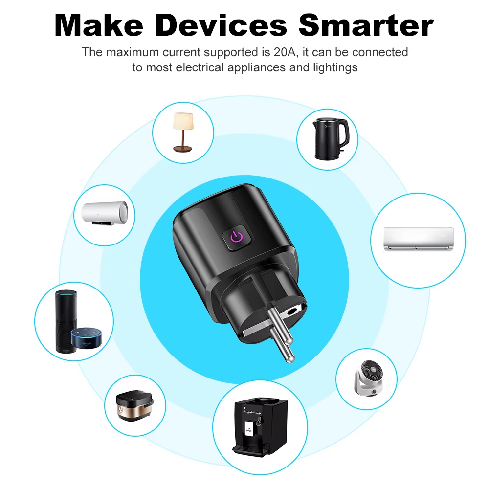 ปลั๊กอัจฉริยะ ซ็อกเก็ตอัจฉริยะ - Smart Plug Energy Monitoring Wifi บทวิจารณ์และราคา