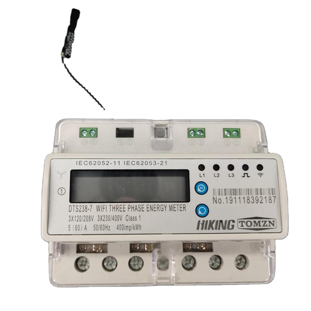 มิเตอร์วัดพลังงานไฟฟ้าแบบ 3 เฟ - Energy Meter Din Rail Wifi บทวิจารณ์และราคา