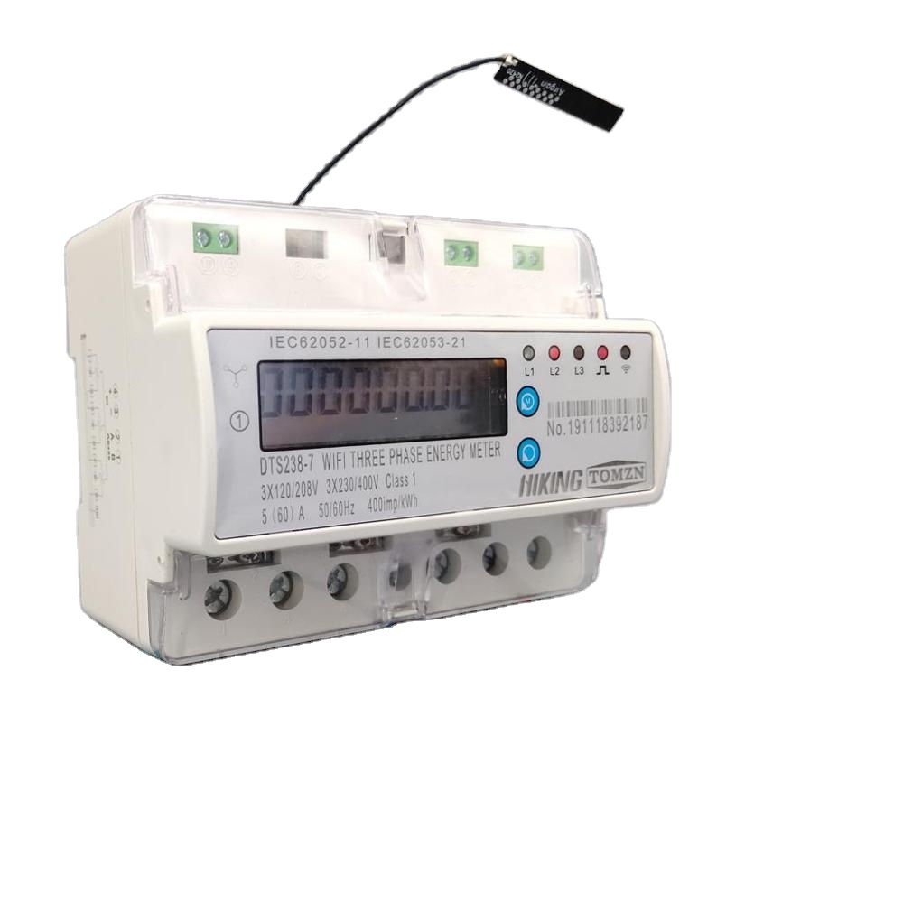 มิเตอร์วัดพลังงานไฟฟ้าแบบ 3 เฟ - Energy Meter Din Rail Wifi บทวิจารณ์และราคา