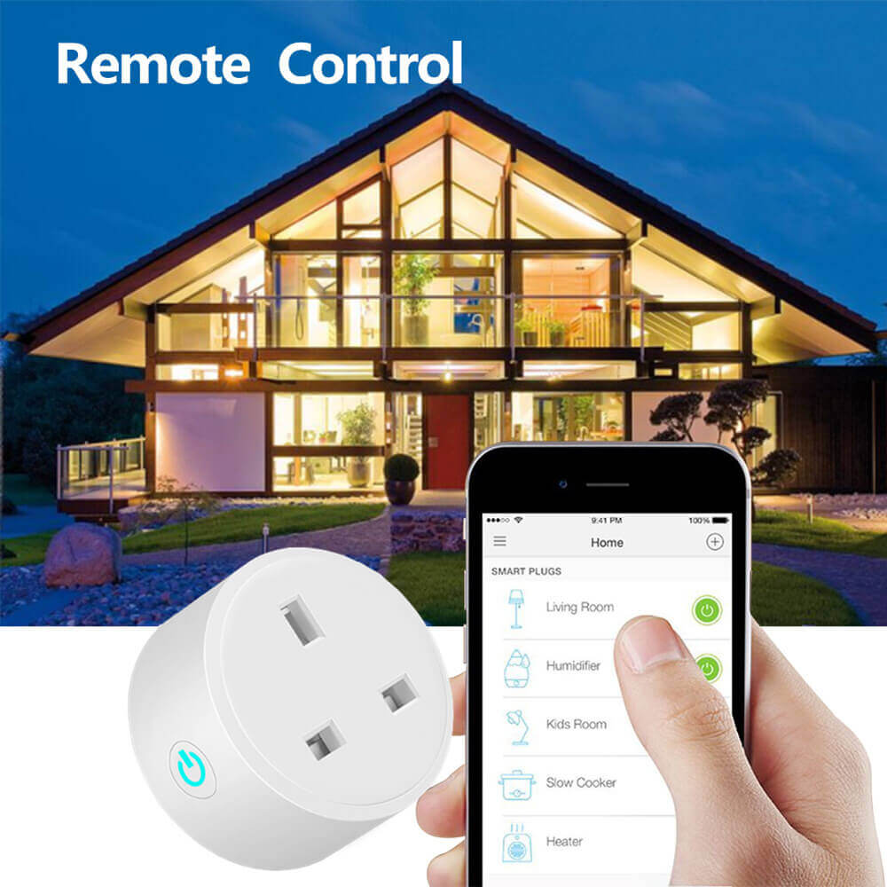 ปลั๊กไฟอัจฉริยะ WiFi แบบ UK 16 - Smart Socket 16A Tuya App บทวิจารณ์และราคา