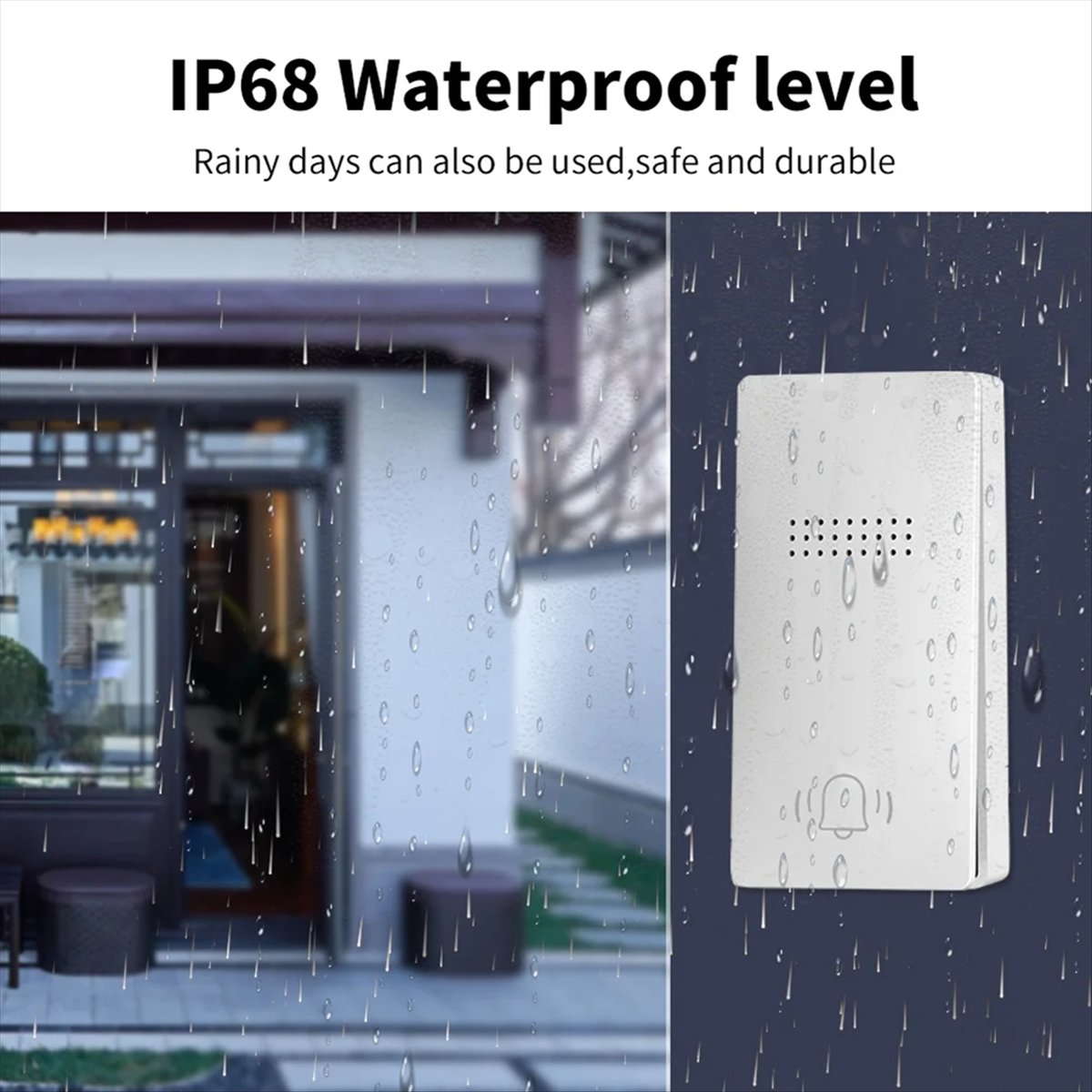 ABSF กริ่งประตูไร้สายกลางแจ้ง  - Smart Plug Outdoor Waterproof บทวิจารณ์และราคา