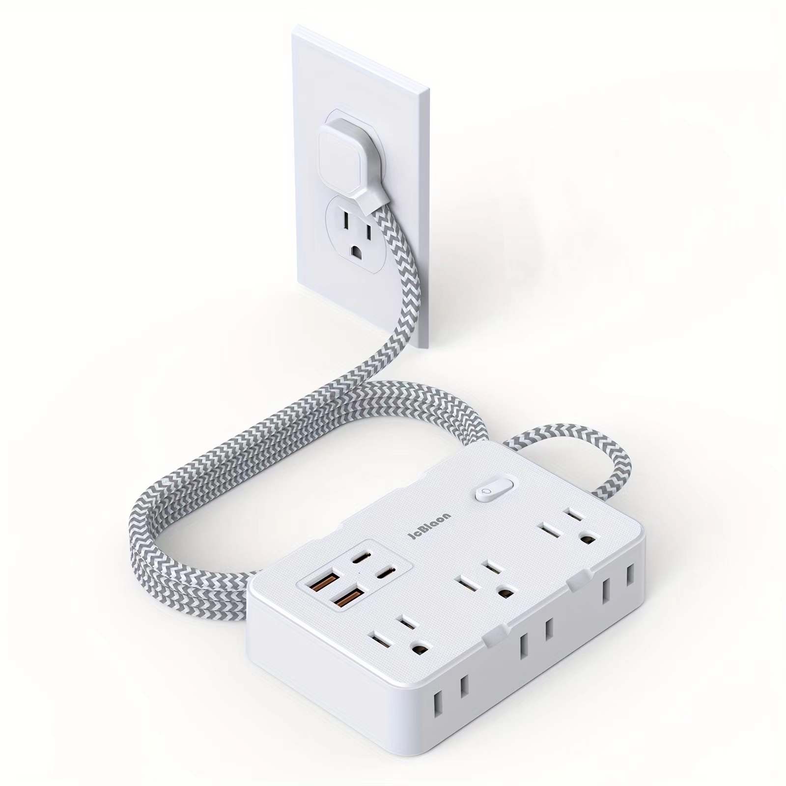 US ปลั๊ก AC Outlet Multiprise  - Smart Power Strip 4 Outlet Usb บทวิจารณ์และราคา