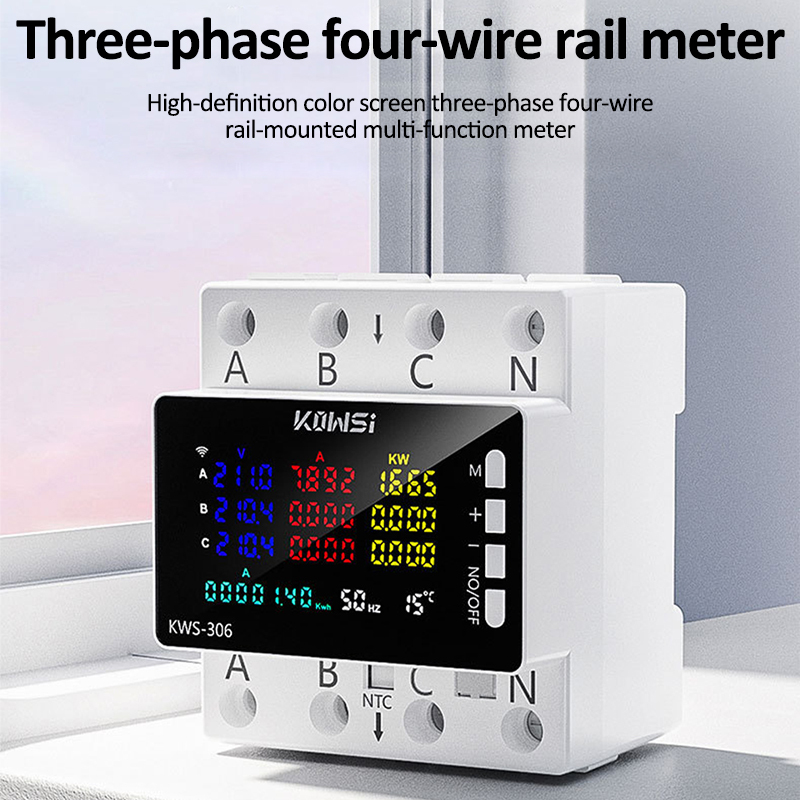 TUYA Wifi Power Energy Meter A - Energy Meter Din Rail Wifi บทวิจารณ์และราคา