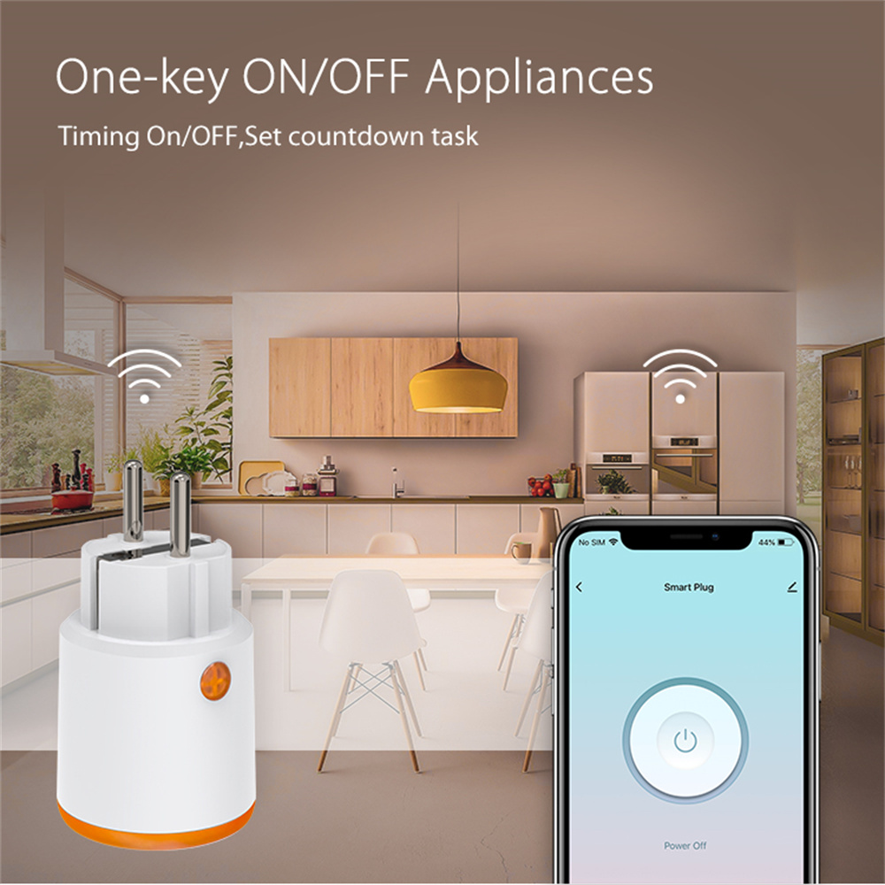 ปลั๊กอัจฉริยะ Tuya Zigbee3.0 ป - Smart Socket 16A Tuya App บทวิจารณ์และราคา