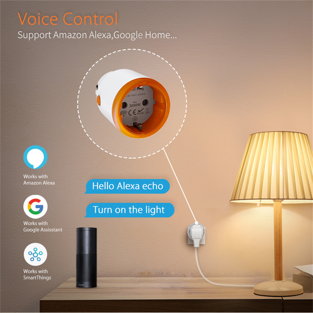 ปลั๊กอัจฉริยะ Tuya Zigbee3.0 ป - Smart Socket 16A Tuya App บทวิจารณ์และราคา