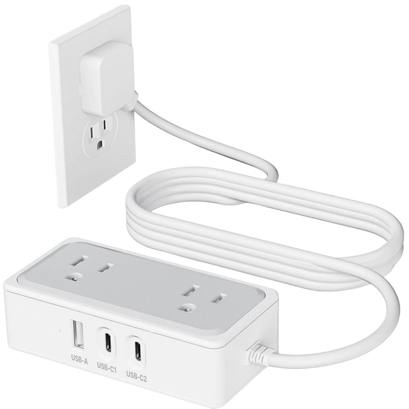 ปลั๊กพ่วงอัจฉริยะ AB41-5 ช่องเ - Smart Plug Surge Protector บทวิจารณ์และราคา