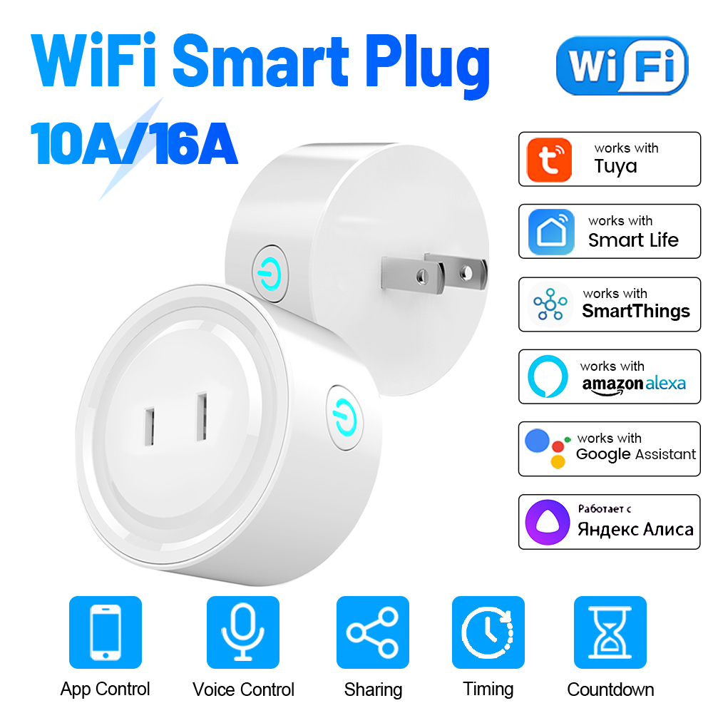 ปลั๊กอัจฉริยะ Tuya Zigbee 10A  - Smart Plug Zigbee 16A บทวิจารณ์และราคา