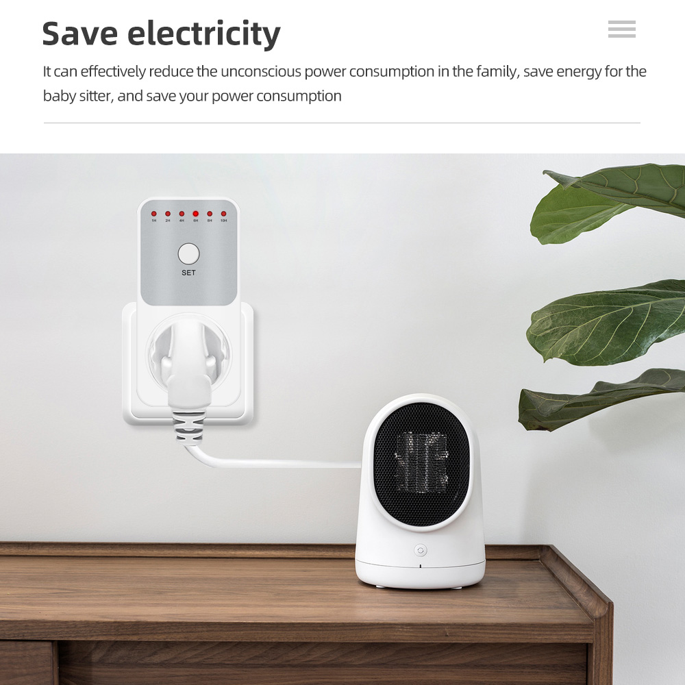 ปลั๊กไฟอิเล็กทรอนิคส์ตั้งเวลา1 - Smart Socket With Timer Countdown บทวิจารณ์และราคา