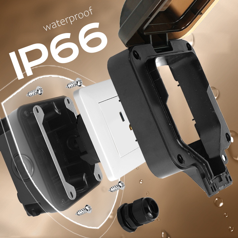 Avoir IP66 ซ็อกเก็ตกันน้ําผนัง - Smart Plug Outdoor Waterproof บทวิจารณ์และราคา