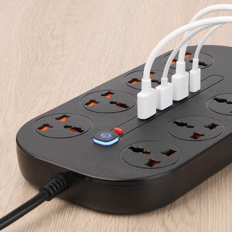 ปลั๊กไฟป้องกันไฟกระชากพร้อมช่อ - Smart Plug Surge Protector บทวิจารณ์และราคา