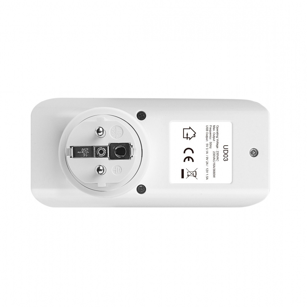 ปลั๊กตั้งเวลาแบบ EU พร้อมช่องเ - Smart Socket With Timer Countdown บทวิจารณ์และราคา