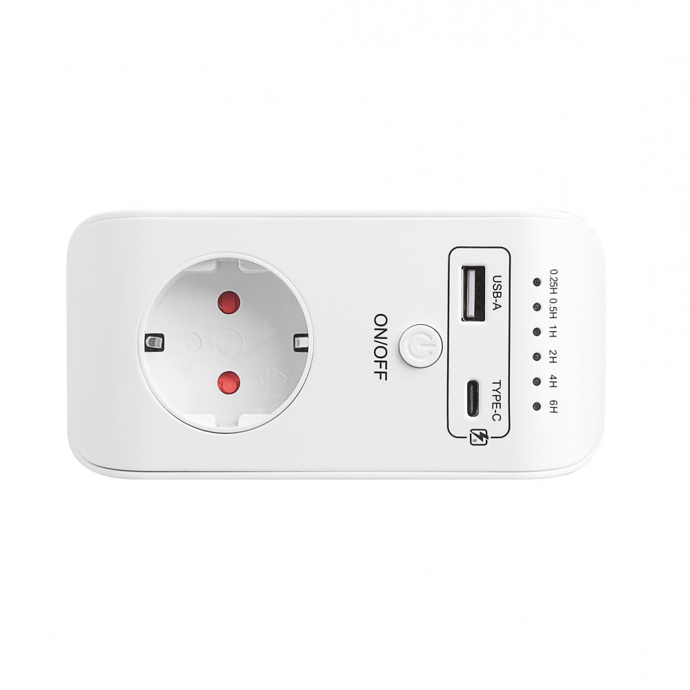 ปลั๊กตั้งเวลาแบบ EU พร้อมช่องเ - Smart Socket With Timer Countdown บทวิจารณ์และราคา