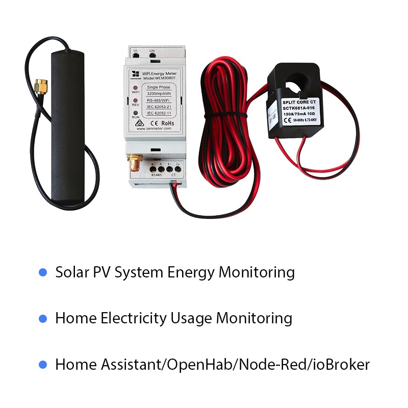มิเตอร์วัดพลังงานไฟฟ้าแบบเฟสเด - Energy Meter Din Rail Wifi บทวิจารณ์และราคา