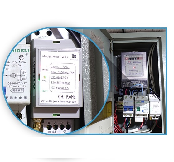 มิเตอร์วัดพลังงานไฟฟ้าแบบเฟสเด - Energy Meter Din Rail Wifi บทวิจารณ์และราคา