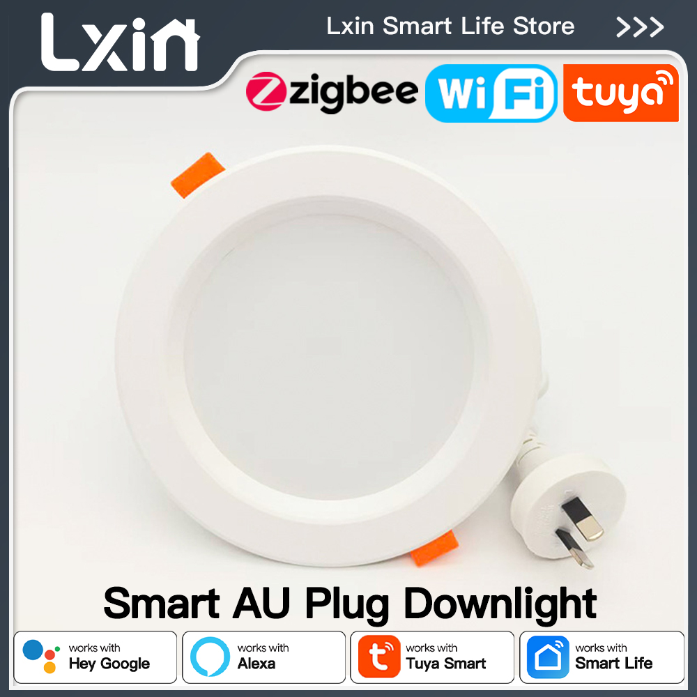 Lxin tuya AU plug Downlight WI - Smart Plug Energy Monitoring Wifi บทวิจารณ์และราคา