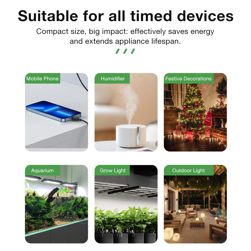 สวิตช์ตั้งเวลาแบบกลไก 24 ชั่วโ - Smart Socket With Timer Countdown บทวิจารณ์และราคา