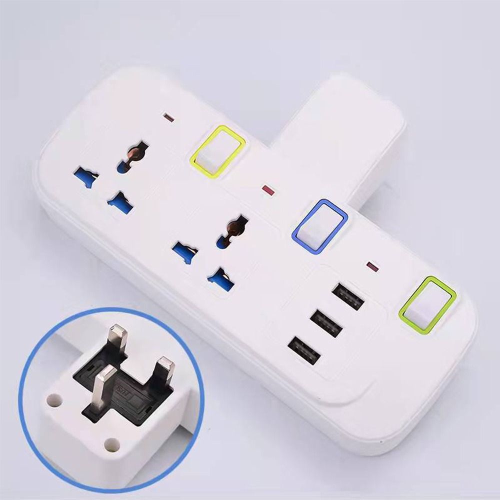 ปลั๊กพ่วงอเนกประสงค์แบบอังกฤษ  - Smart Plug Surge Protector บทวิจารณ์และราคา