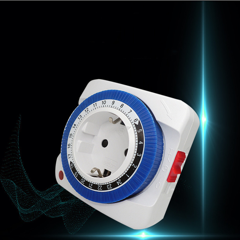 EU Plug In Mechanical Grounded - Smart Socket With Timer Countdown บทวิจารณ์และราคา
