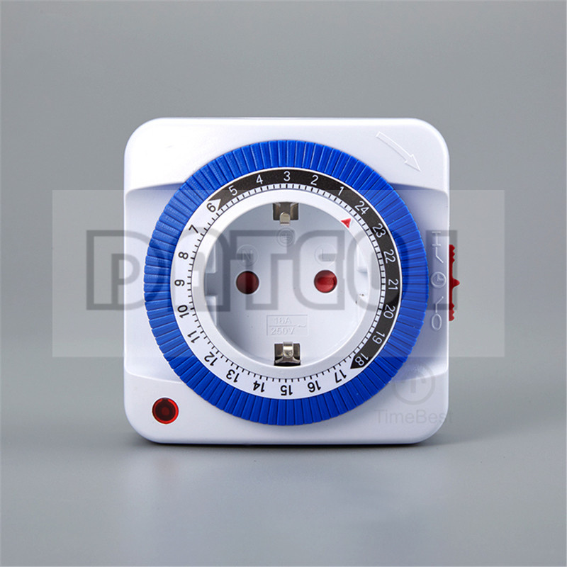 EU Plug In Mechanical Grounded - Smart Socket With Timer Countdown บทวิจารณ์และราคา