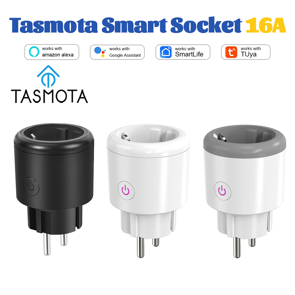 ปลั๊กอัจฉริยะ Tasmota EU 16A พ - Smart Plug Energy Monitoring Wifi บทวิจารณ์และราคา