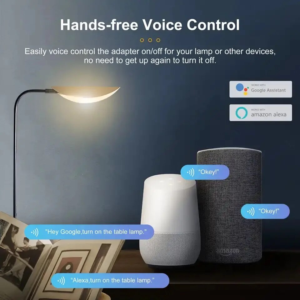 อะแดปเตอร์ USB อัจฉริยะ 5V อะแ - Smart Plug Mini Alexa Google บทวิจารณ์และราคา