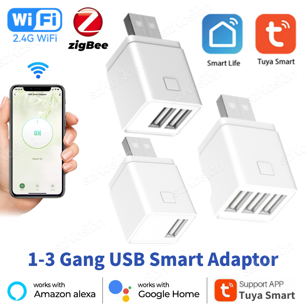 อะแดปเตอร์แปลงไฟ Tuya Smart Wi - Smart Plug Mini Alexa Google บทวิจารณ์และราคา