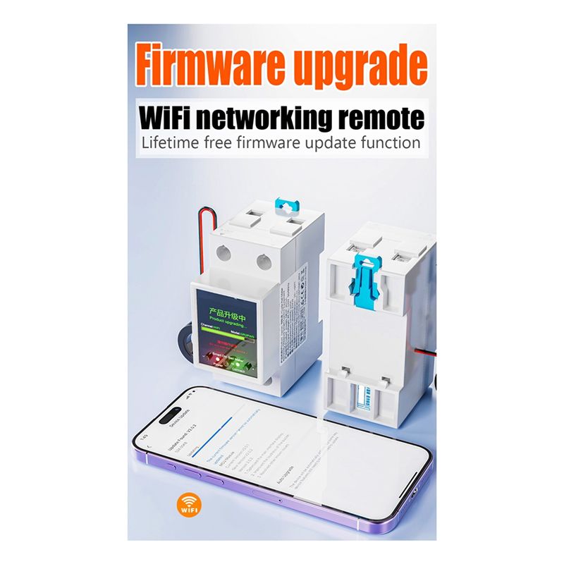 ABQU 100A ราง DIN อัจฉริยะ Tuy - Energy Meter Din Rail Wifi บทวิจารณ์และราคา