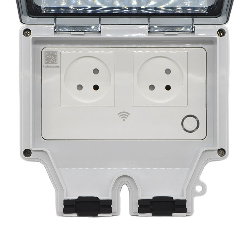 16A สมาร์ทซ็อกเก็ต IP66 ปลั๊กก - Smart Plug Outdoor Waterproof บทวิจารณ์และราคา