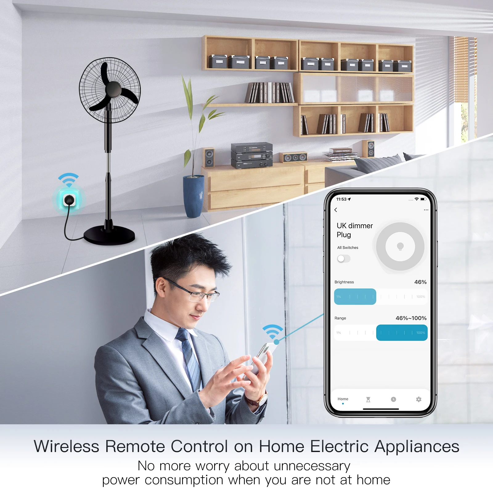 ปลั๊กไฟอัจฉริยะ MOES Tuya WiFi - Smart Plug Energy Monitoring Wifi บทวิจารณ์และราคา