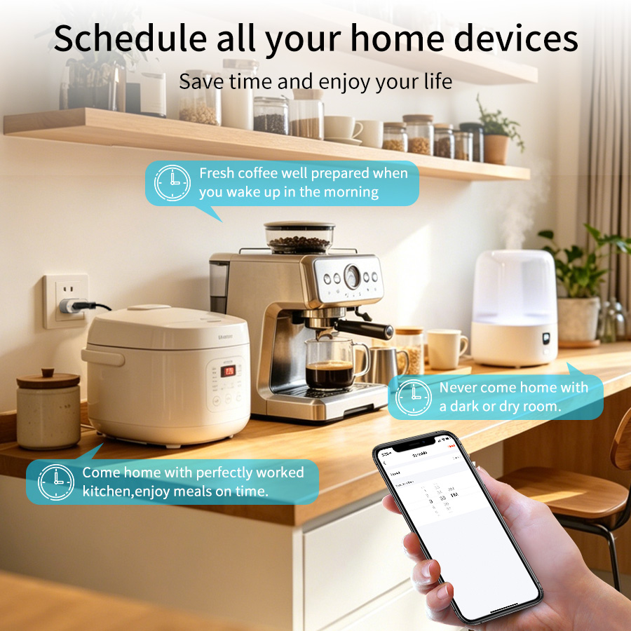ปลั๊กอัจฉริยะมาตรฐานบราซิล Tuy - Smart Socket 16A Tuya App บทวิจารณ์และราคา