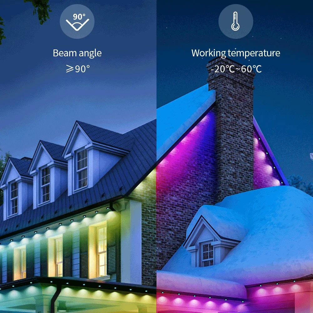 Tuya ไฟ LED ติดนอกบ้าน Wi-Fi,  - Smart Plug Outdoor Waterproof บทวิจารณ์และราคา