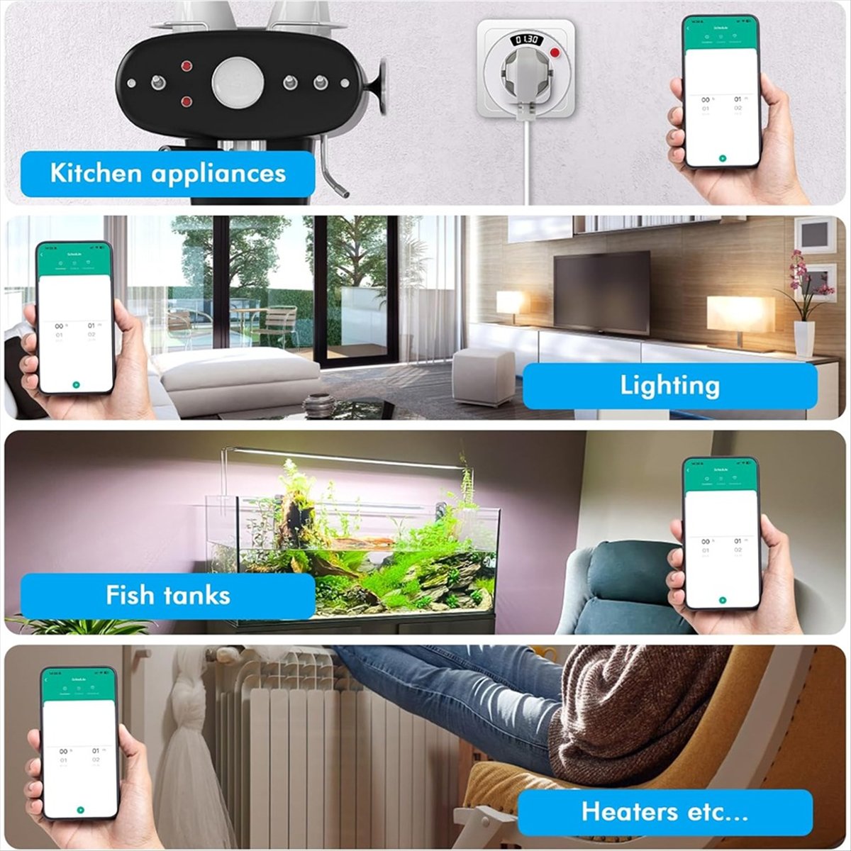 ปลั๊กอัจฉริยะ A10R WiFi 16A พร - Smart Plug Surge Protector บทวิจารณ์และราคา